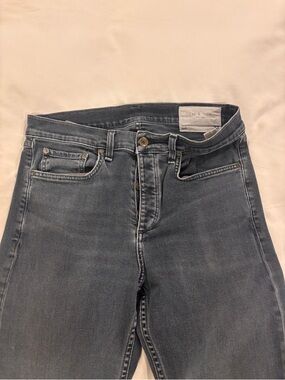 rag & bone men Mid-Rise Blue Jeans slim